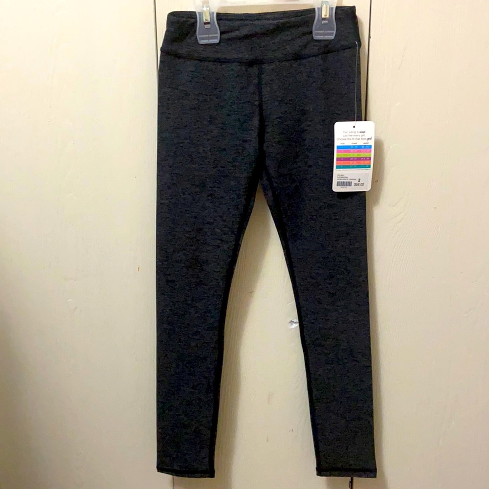 Triple Flip Charcoal Leggings